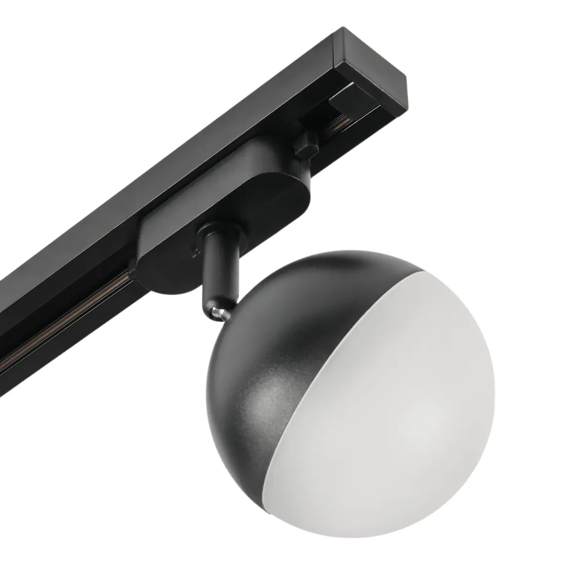 Трековый светодиодный светильник 220V однофазный MyFar Бол MT0125-GX53-B