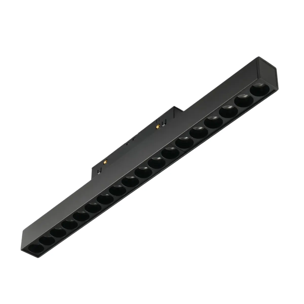 Трековый светодиодный светильник 48V магнитный MyFar ФлоуПоинт MT0211-18W3K-B