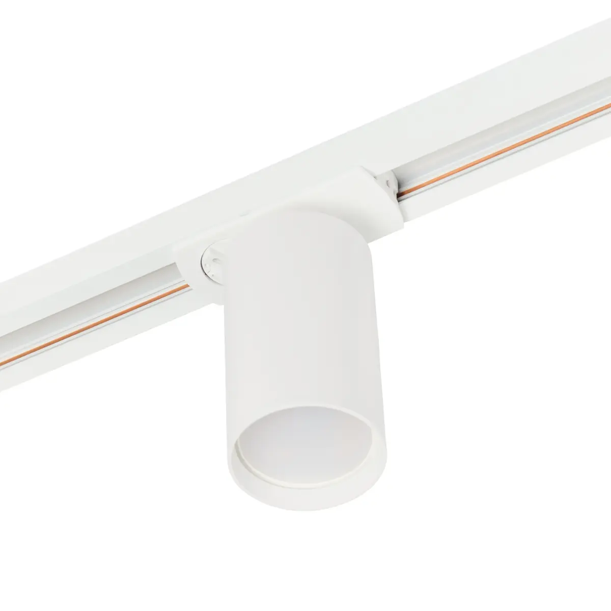 Трековый однофазный светильник 35W 220V однофазный MyFar Бим MT0120-GU10-W