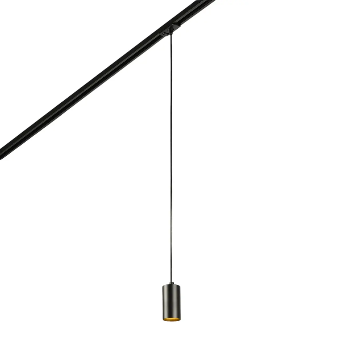 Трековый светодиодный светильник 220V однофазный MyFar Бим MT0122-GU10-B