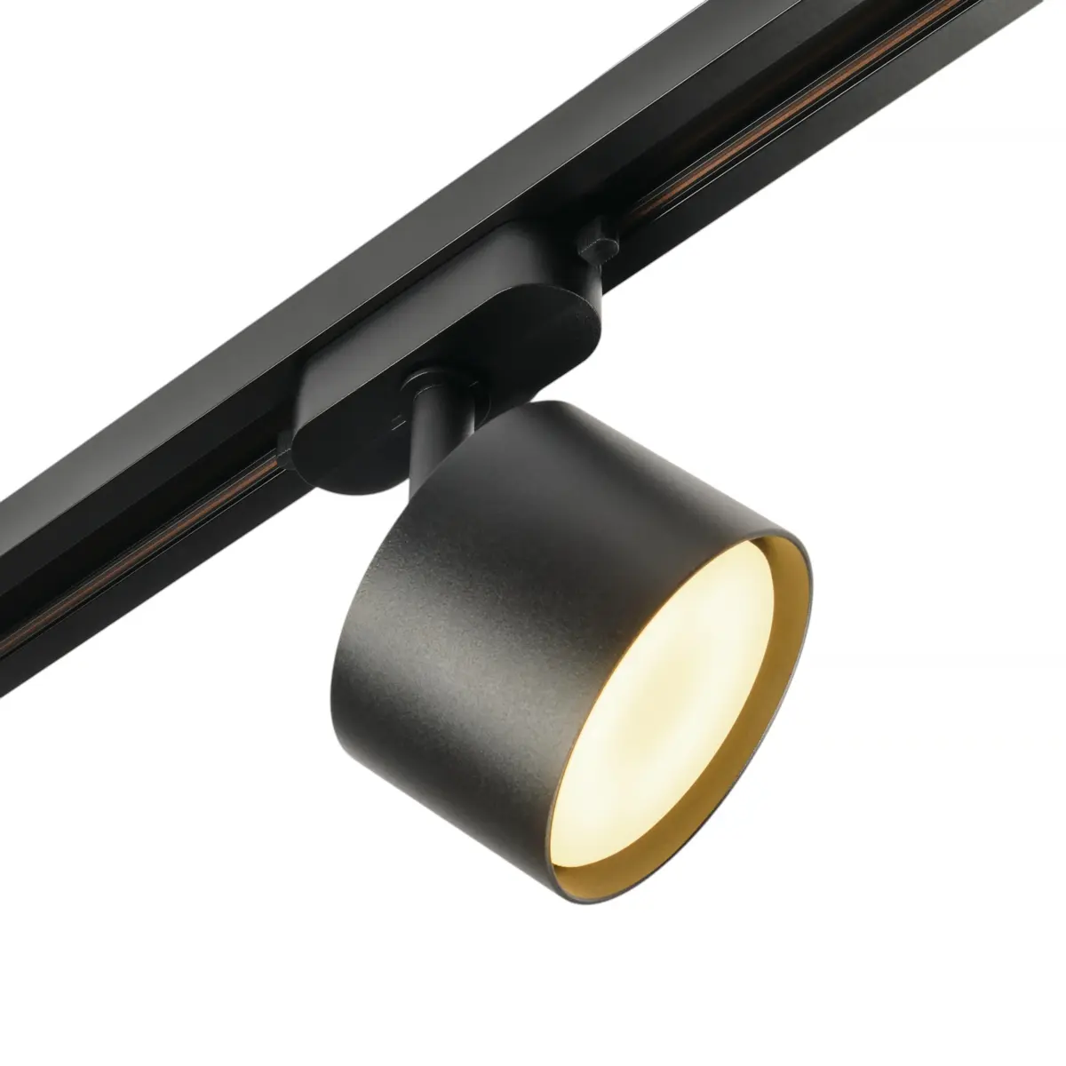 Трековый светодиодный светильник 220V однофазный MyFar Тьюб MT0124-GX53-B