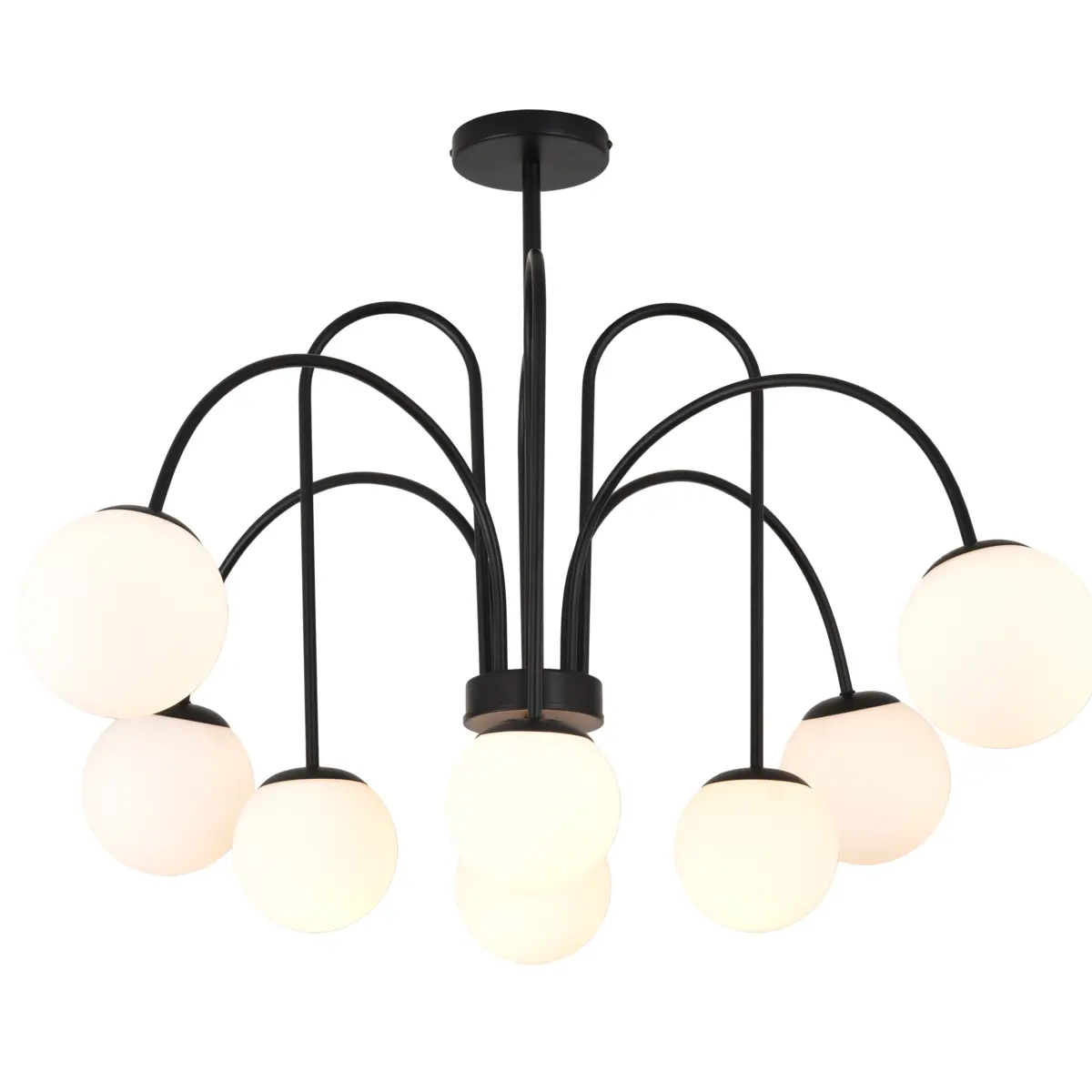 Потолочная люстра на штанге MyFar Кассия MR2353-8C