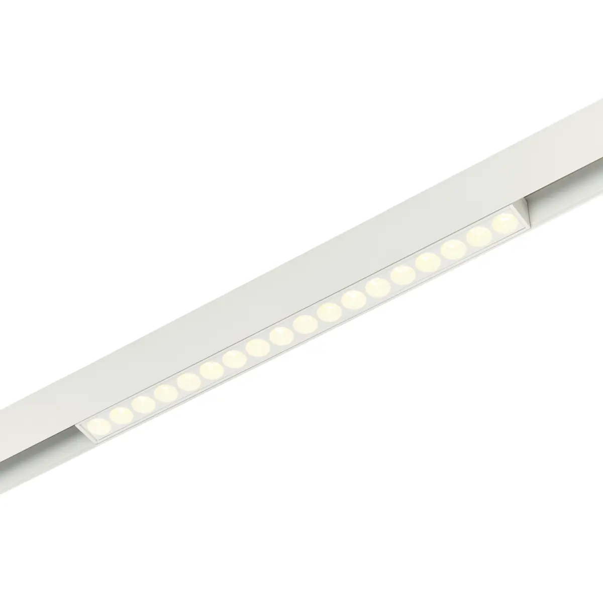 Трековый магнитный светодиодный светильник 18W 48V MyFar ФлоуПоинт MT0211-18W4K-W