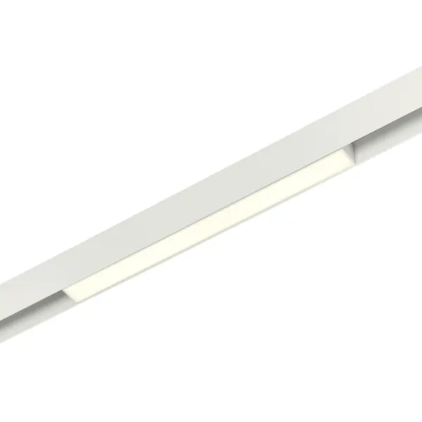 Трековый магнитный светодиодный светильник 10W 48V MyFar Флоу MT0210-10W4K-W