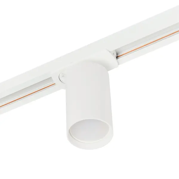 Трековый однофазный светильник 35W 220V однофазный MyFar Бим MT0120-GU10-W