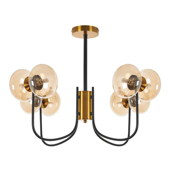 Потолочная люстра на штанге MyFar Скотт MR1751-8P