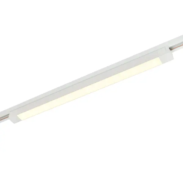 Трековый однофазный светодиодный светильник 30W 220V MyFar Лайнс MT0110-30W4K-W