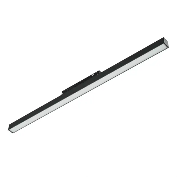 Трековый магнитный светодиодный светильник 48V 24W MyFar Флоу MT0230-24WSM-Z-B
