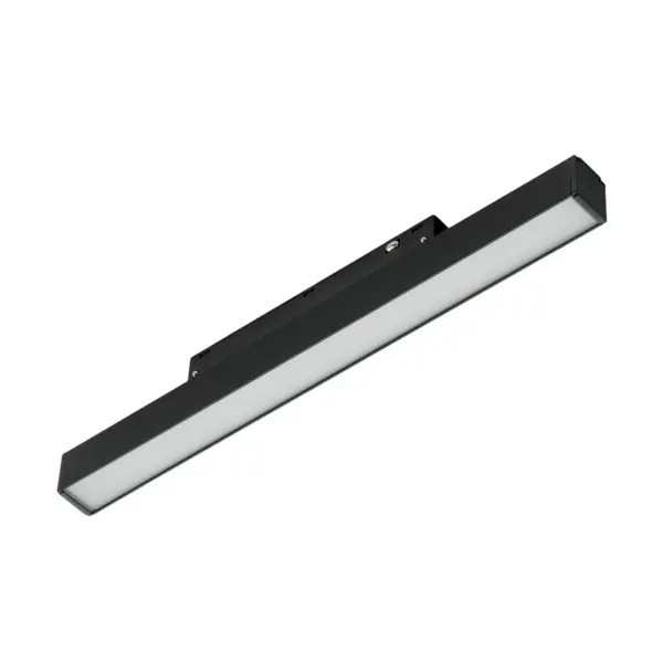 Трековый магнитный светодиодный светильник 48V 12W MyFar Флоу MT0230-12WSM-Z-B