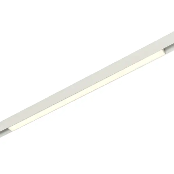 Трековый магнитный светодиодный светильник 20W 48V MyFar Флоу MT0210-20W4K-W