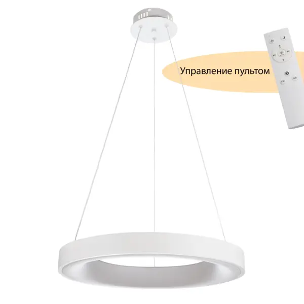 Подвесной светодиодный светильник с ПДУ MyFar Элара MR9140-PL кольцо