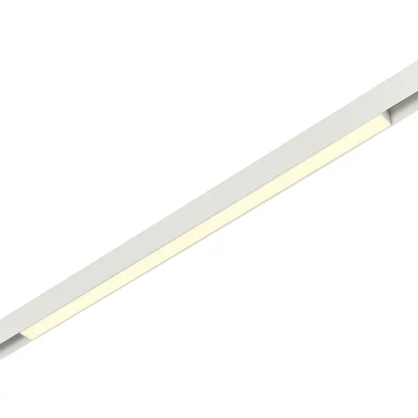 Трековый магнитный светодиодный светильник 20W 48V MyFar Флоу MT0210-20W3K-W