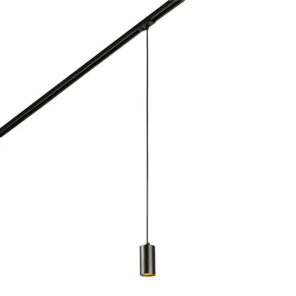Трековый светодиодный светильник 220V однофазный MyFar Бим MT0122-GU10-B