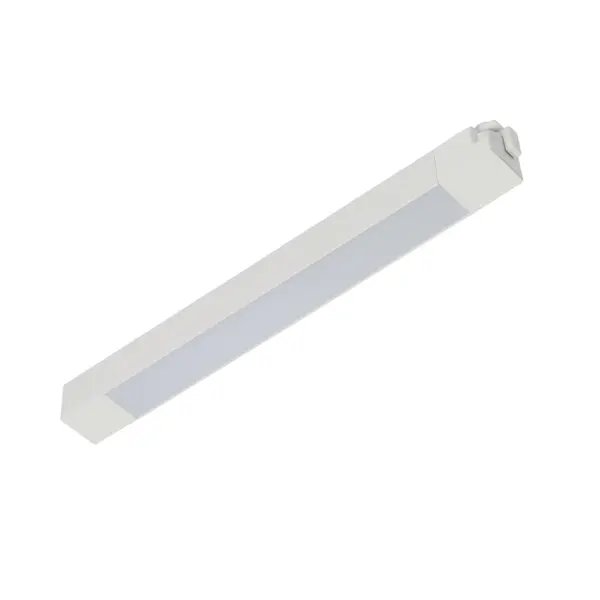 Трековый однофазный светодиодный светильник 16W 220V MyFar Лайнс MT0110-16W4K-W