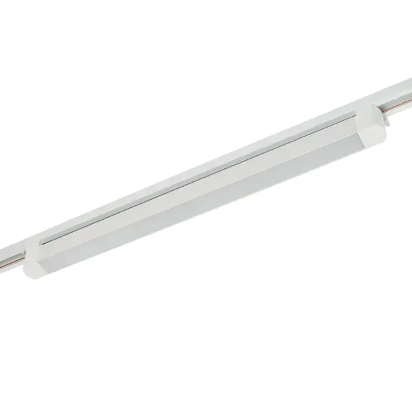 Трековый однофазный светодиодный светильник 30W 220V MyFar Лайнс MT0112-30W3K-W