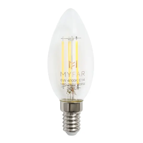 Лампочка светодиодная MyFar Базис E14 MB1002E14-6W4K