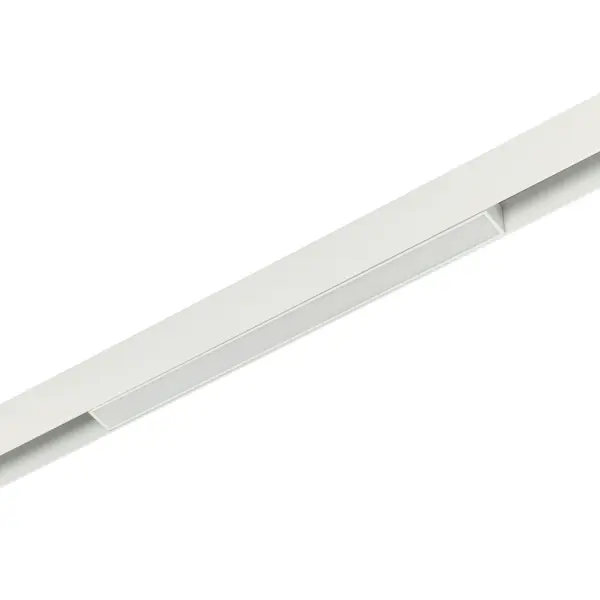Трековый магнитный светодиодный светильник 10W 48V MyFar Флоу MT0210-10W4K-W