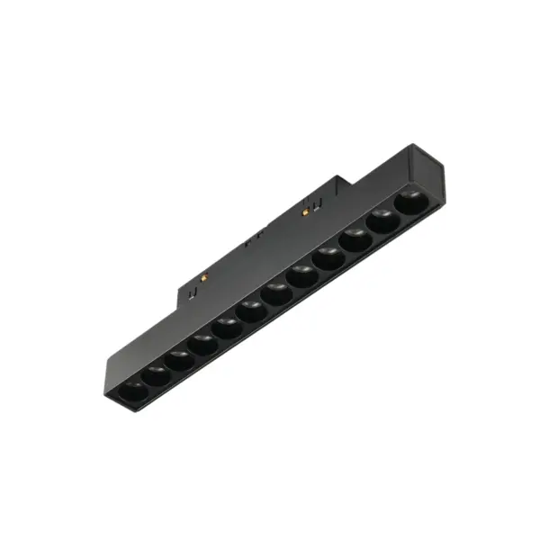 Трековый светодиодный светильник 48V магнитный MyFar ФлоуПоинт MT0211-12W3K-B