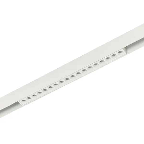 Трековый магнитный светодиодный светильник 18W 48V MyFar ФлоуПоинт MT0211-18W3K-W