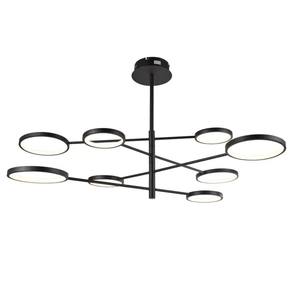 Потолочная люстра на штанге светодиодная MyFar Ева MR1220-8CL