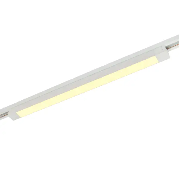 Трековый однофазный светодиодный светильник 30W 220V MyFar Лайнс MT0110-30W3K-W
