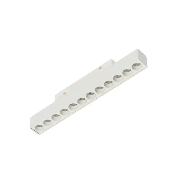 Трековый магнитный светодиодный светильник 12W 48V MyFar ФлоуПоинт MT0211-12W4K-W