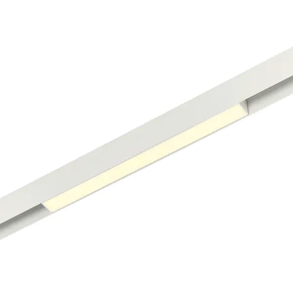 Трековый магнитный светодиодный светильник 10W 48V MyFar Флоу MT0210-10W3K-W