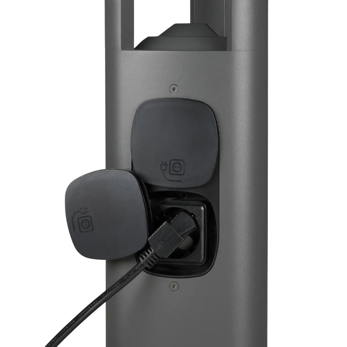 Наземный уличный светильник с розеткой IP54 MyFar Ориджин MO1001-1G