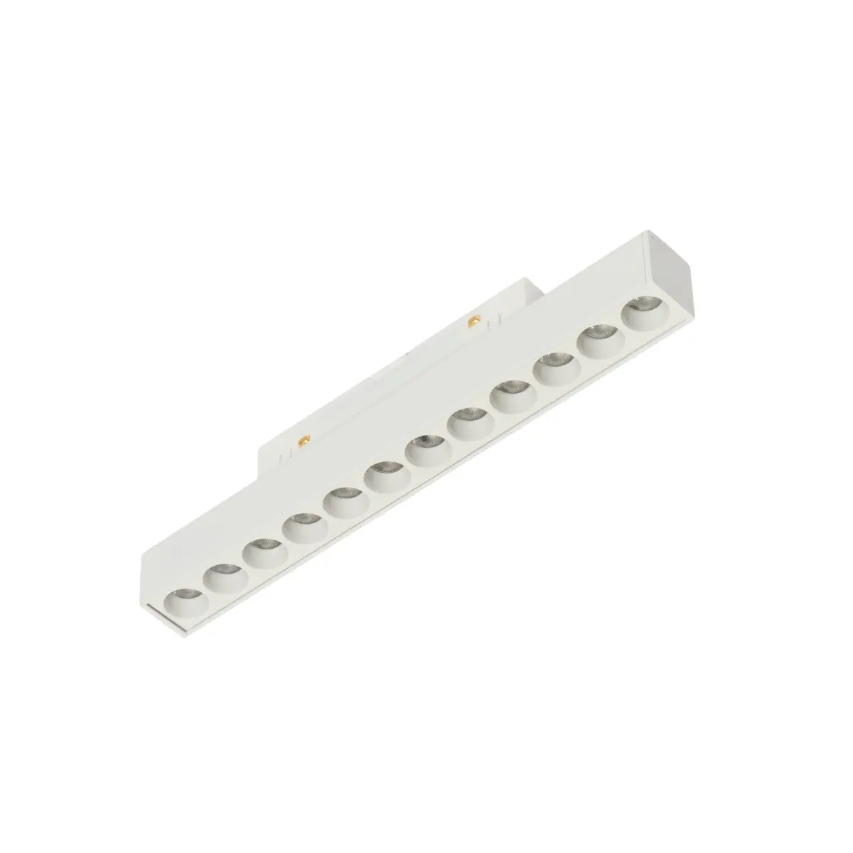 Трековый магнитный светодиодный светильник 12W 48V MyFar ФлоуПоинт MT0211-12W3K-W