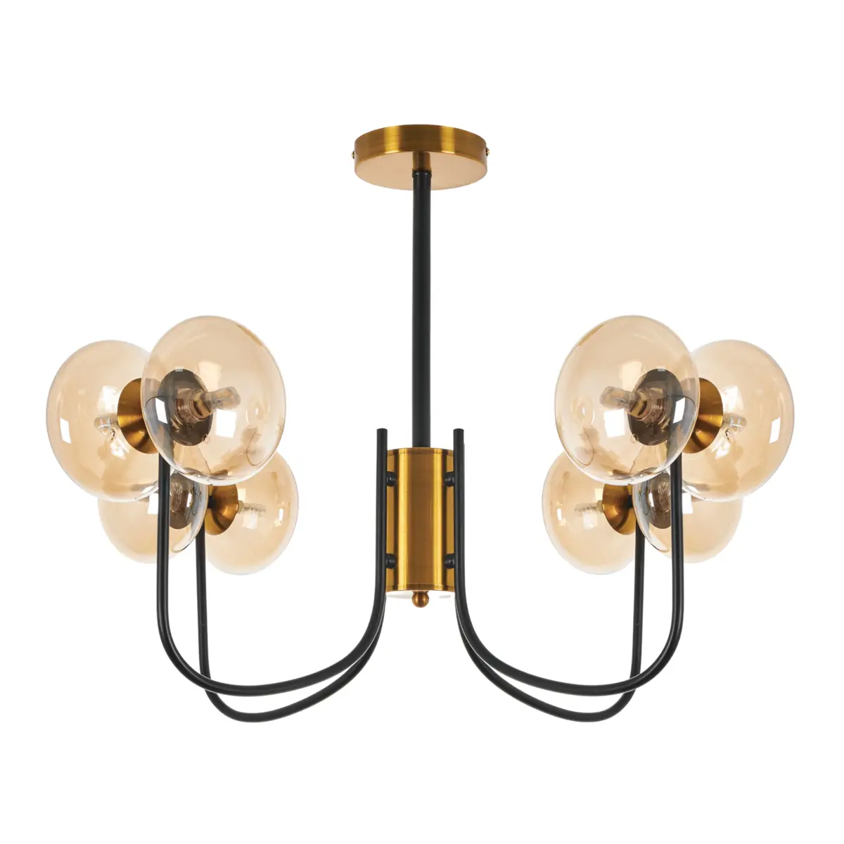 Потолочная люстра на штанге MyFar Скотт MR1751-8P
