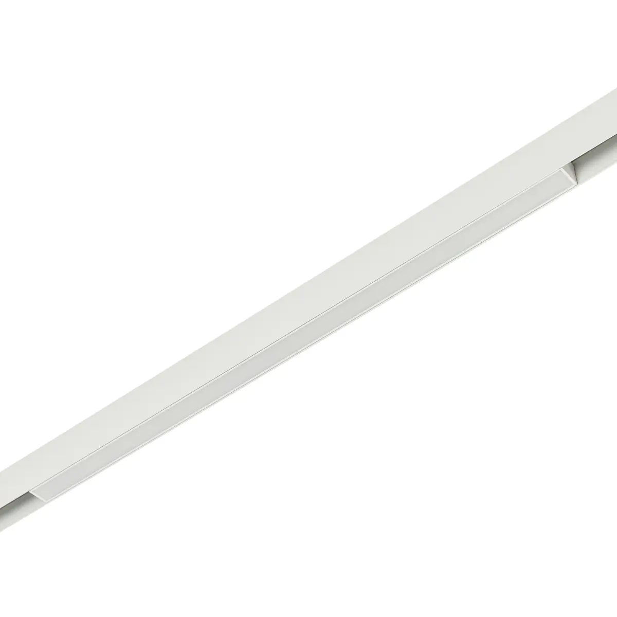 Трековый магнитный светодиодный светильник 20W 48V MyFar Флоу MT0210-20W4K-W