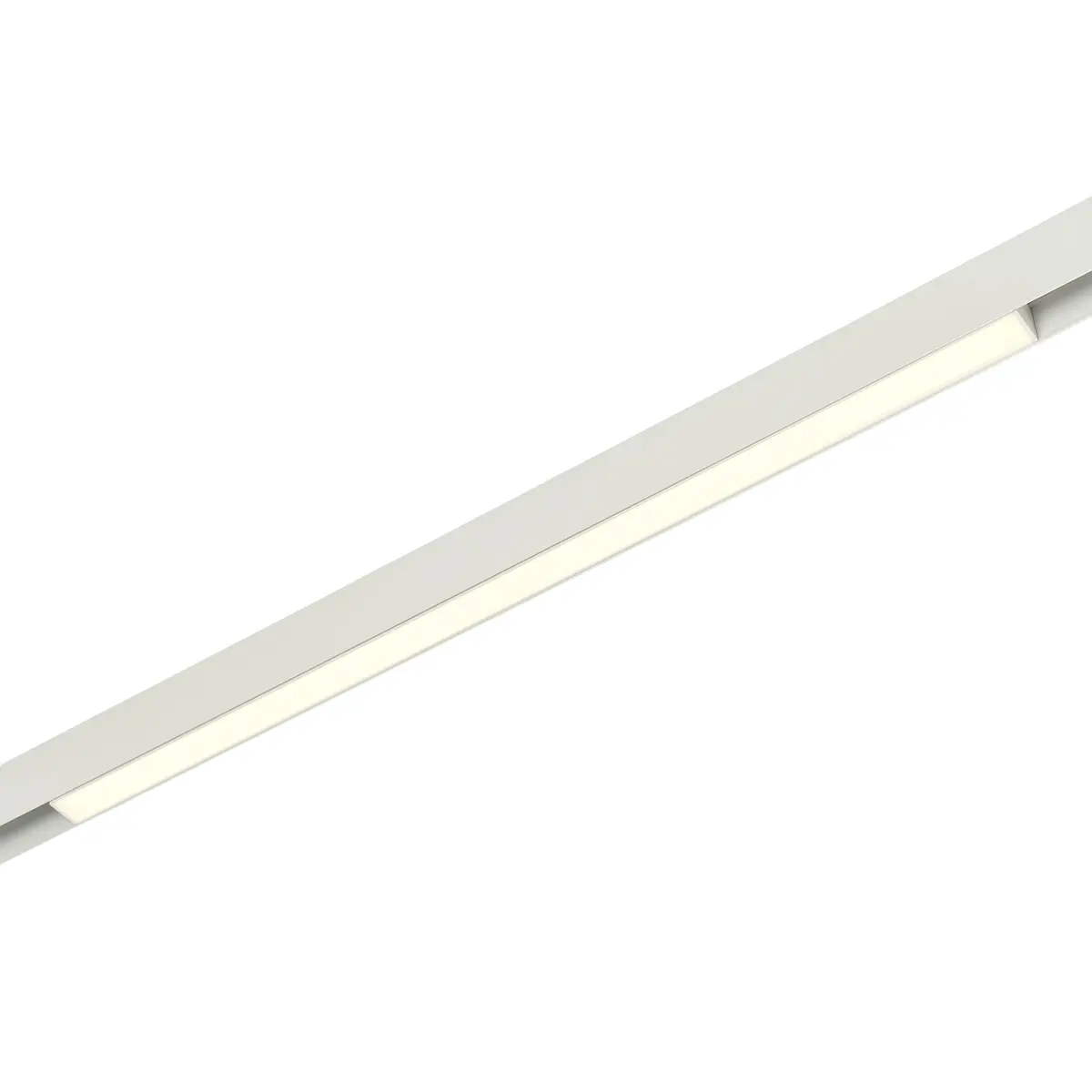 Трековый магнитный светодиодный светильник 20W 48V MyFar Флоу MT0210-20W4K-W
