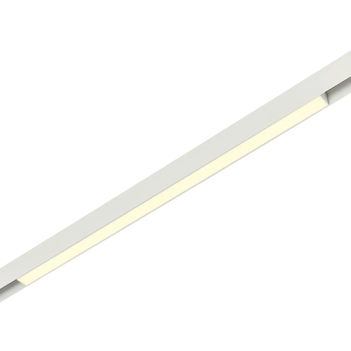 Трековый магнитный светодиодный светильник 20W 48V MyFar Флоу MT0210-20W3K-W