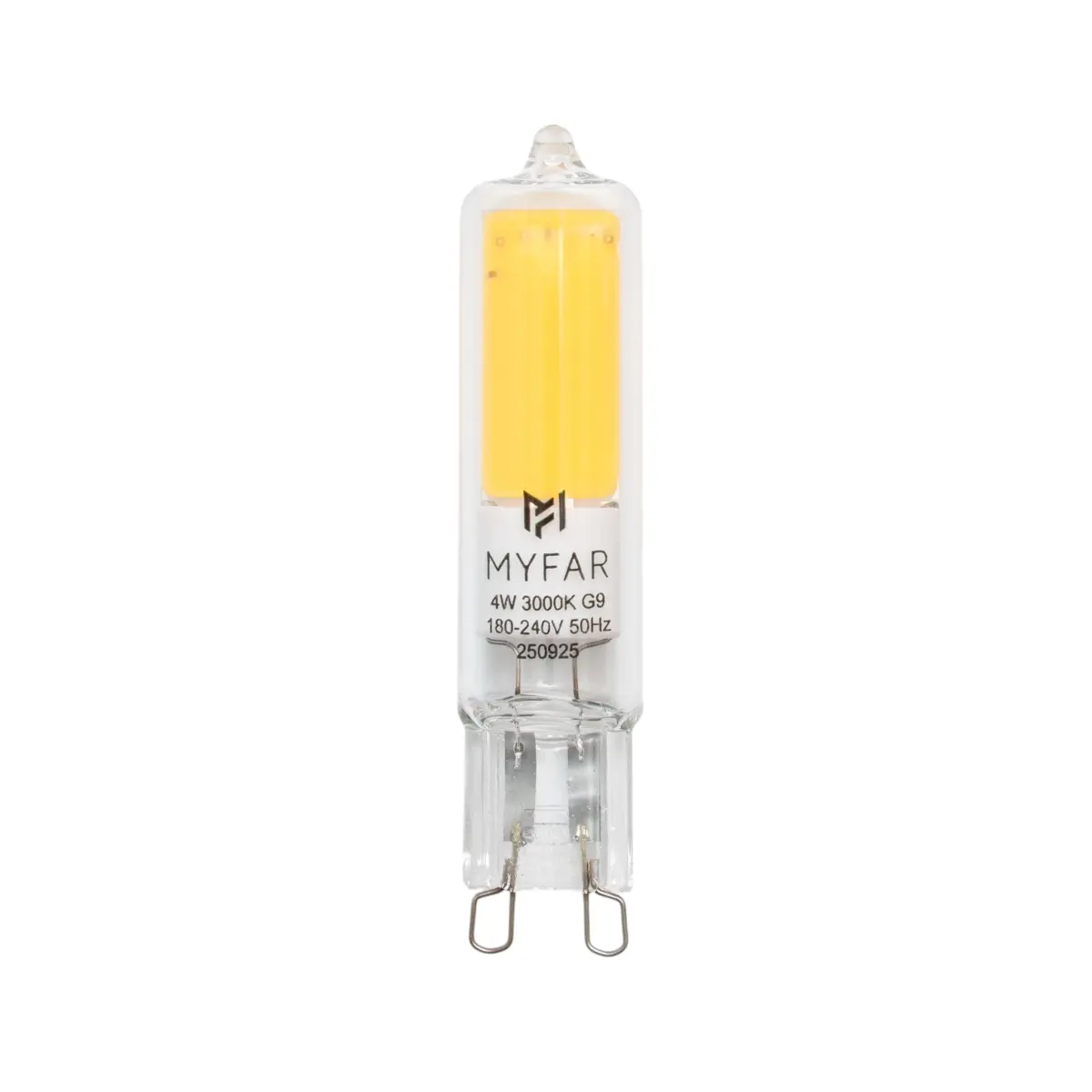 Лампочка светодиодная MyFar Базис G9 MB1101G9-4W3K