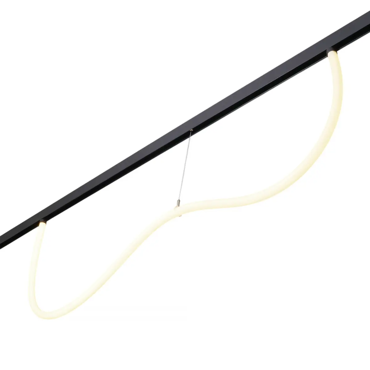 Трековый светодиодный светильник гибкий 48V магнитный MyFar Неон MT0224-20W3K-S-B
