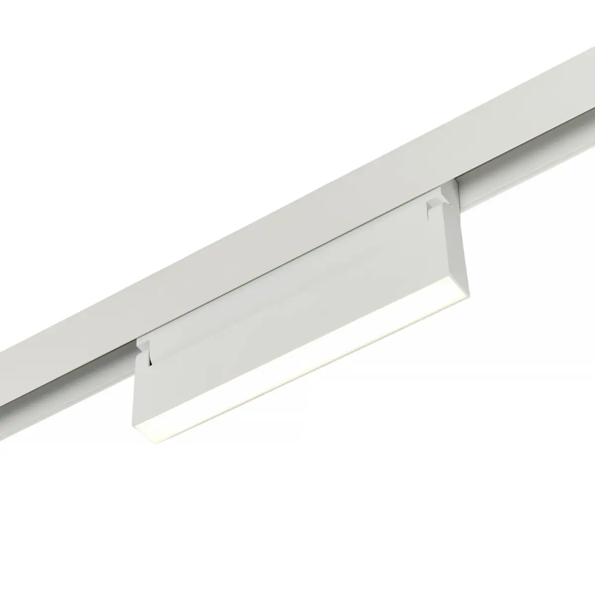 Трековый магнитный светодиодный светильник 16W 48V MyFar Флоу MT0212-16W4K-W