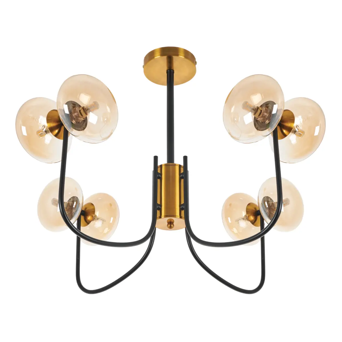 Потолочная люстра на штанге MyFar Скотт MR1751-8P