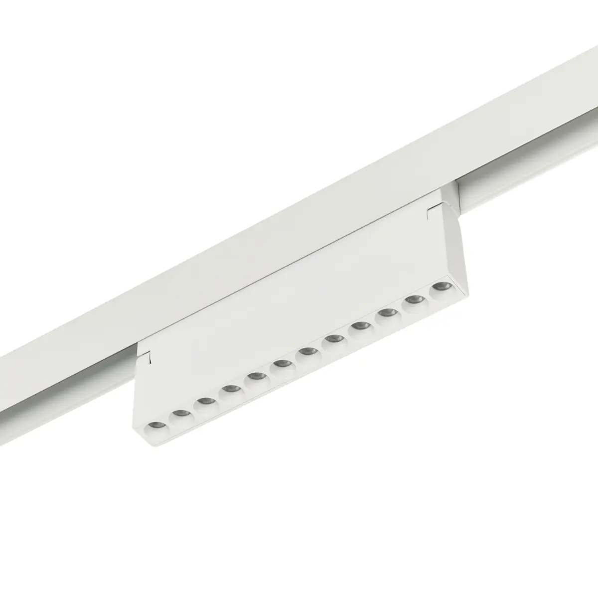 Трековый магнитный светодиодный светильник 12W 48V MyFar ФлоуПоинт MT0213-12W4K-W