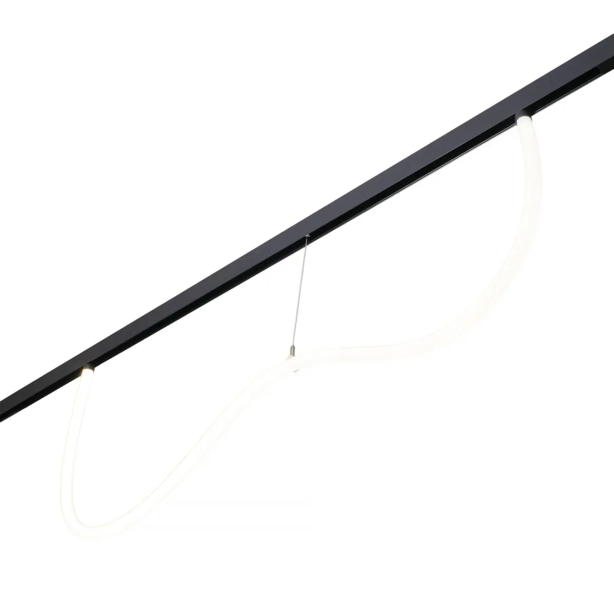 Трековый светодиодный светильник гибкий 48V магнитный MyFar Неон MT0224-20W3K-S-B