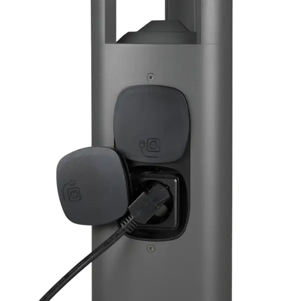 Наземный уличный светильник с розеткой IP54 MyFar Ориджин MO1001-1G