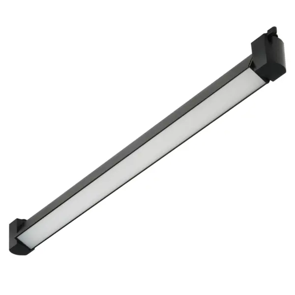 Трековый светодиодный светильник 220V однофазный MyFar Лайнс MT0112-30W3K-B