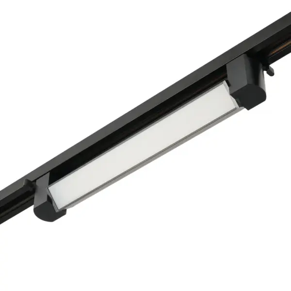 Трековый светодиодный светильник 220V однофазный MyFar Лайнс MT0112-16W3K-B