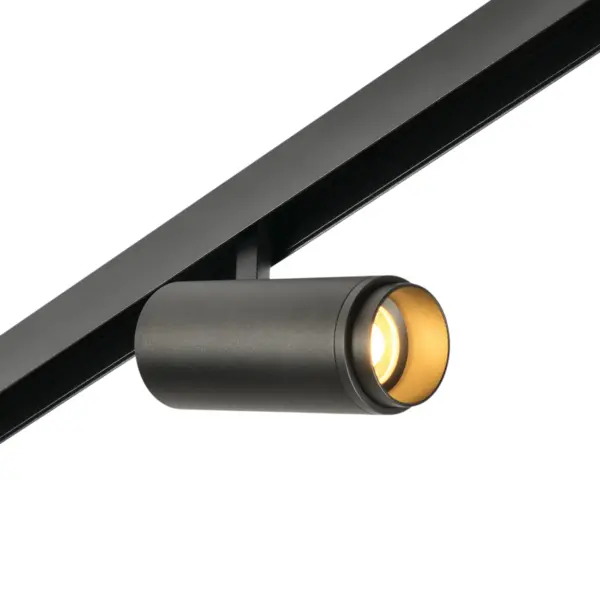 Трековый светодиодный светильник 48V магнитный MyFar Рэйзум MT0222-20W3K-S-B