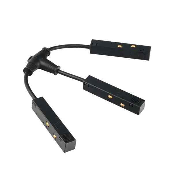 Т-образный коннектор питания гибкий 48V MyFar МагСет MT0200-FCT-B