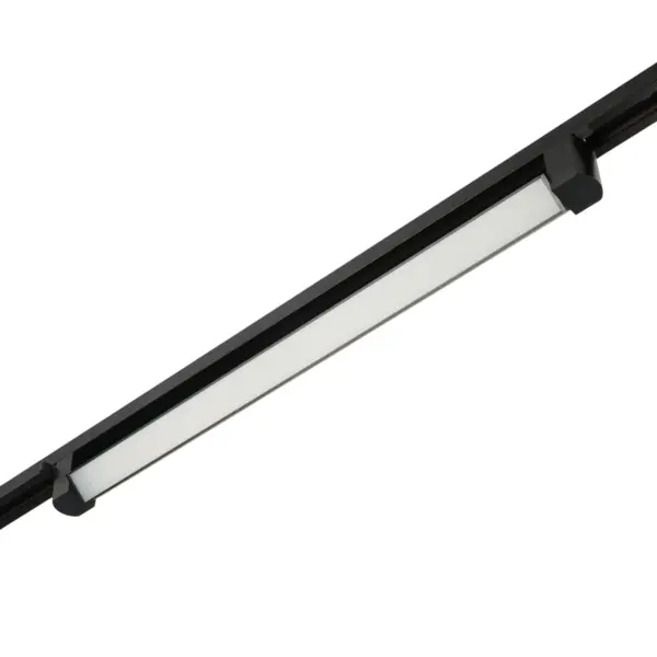 Трековый светодиодный светильник 220V однофазный MyFar Лайнс MT0112-30W3K-B