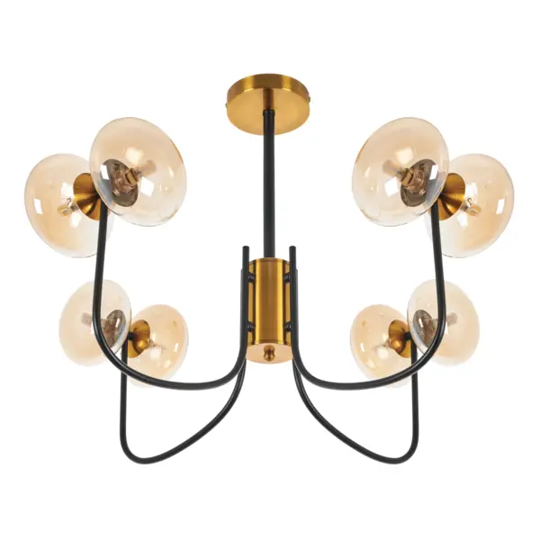 Потолочная люстра на штанге MyFar Скотт MR1751-8P
